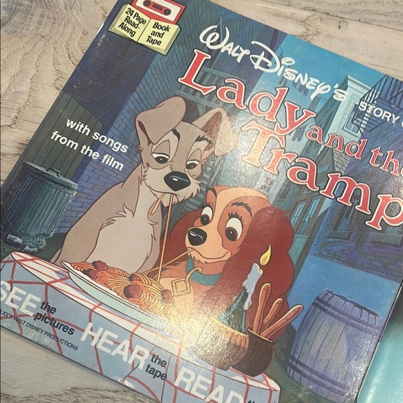 Disney Storybook 1977 Mary poppins & lady and the tramp - Picture 2 of 4